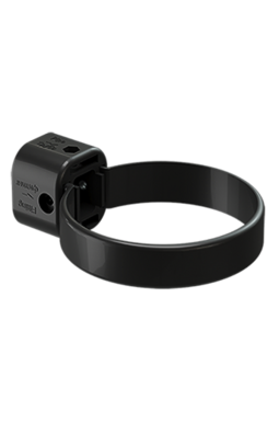 Хомут универсальный для водосточной трубы Premium Карбон, (RR-33)